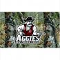 New Mexico State Aggies Camo College Large Outdoor Flag 3ft x 5ft Football