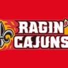 Louisiana Lafayette Ragin Cajuns flag 3ftx5ft Banner 100D Polyester Flag