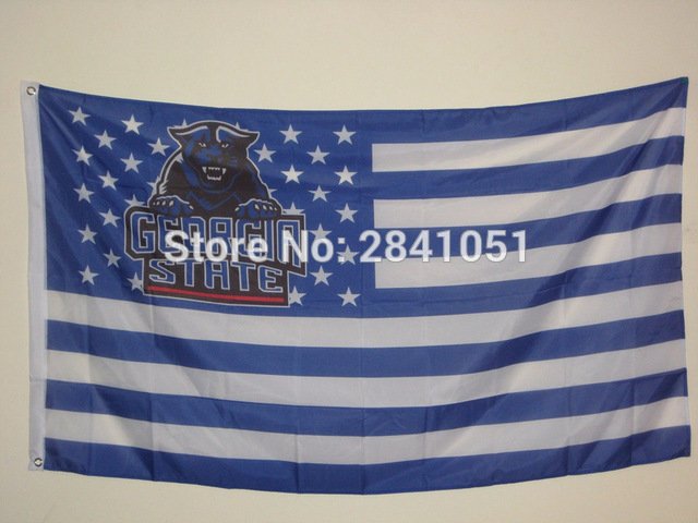 Georgia State University Panthers US American Team USA Star  Flag 3X5 FT