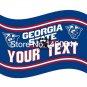 Georgia State Panthers YOUR TEXT Flag 3ft x 5ft Polyester  Banner Flying