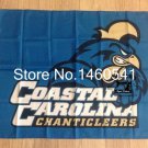 Coastal Carolina Chanticleers Flag 3x5 FT Polyester Banner Chanticleers Flying