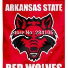 Arkansas State Red Wolves Allegiance American Outdoor Indoor  Flag 3X5FT