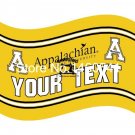 Appalachian State Mountaineers YOUR TEXT Flag 3ft x 5ft Polyester  Banner Flying