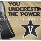Vanderbilt Commodores  Wars Flag 3x5 FT 100D Polyester brass grommets custom007