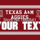Texas A&M Aggies YOUR TEXT Flag 3ft x 5ft Polyester Banner Flying