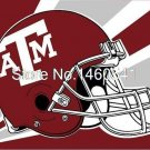 Texas A&M Aggies Helmet Flag 3ft x 5ft Polyester  Texas A&M Aggies Flying