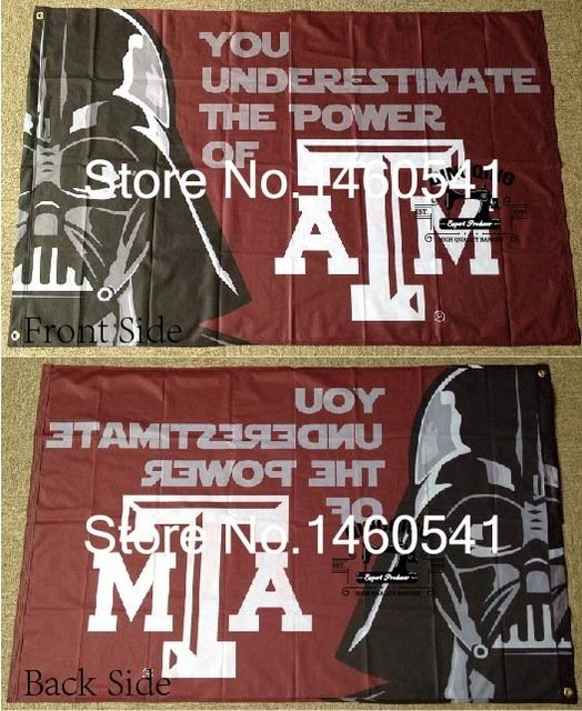 Texas A&M Aggies Wars Flag 3ft x 5ft Polyester  Banner Flying