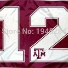 Texas A&M Aggies 12th Man Flag New 3x5ft 150x90cm Polyester Flag Banner