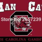 South Carolina Gamecocks Man Cave Flag 3x5FT banner  brass grommets custom66