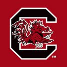 University of South Carolina Gamecocks Flag 90x150cm white sleeve