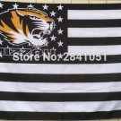 Missouri Tigers Star and Stripes American Outdoor Indoor Hockey  Flag 3X5 FT