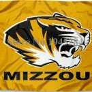 University of Missouri Tigers Logo Flag Banner Gold 002 New 3x5ft  9335