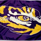 LSU Tigers Eye of the TigerFlag 3x5 FT 100D Polyester flag brass grommets 052