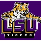 LSU Tigers flag 3ftx5ft Banner 100D Polyester Flag metal Grommets