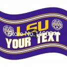 LSU Tigers flag 3ftx5ft Banner 100D Polyester Flag metal Grommets