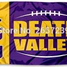 LSU Tigers Large Death Valley Flag 3x5FT  Polyester brass grommets custom66,