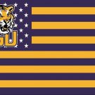 Louisiana State University Tigers  Flag US stars and stripes LSU Hot Sell 3X5FT