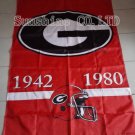 University of Georgia Bulldogs 2 Time National Champions Flag  3X5FT