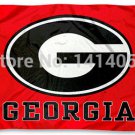University of Georgia Bulldogs red Flag 150X90CM flag brass grommets 001