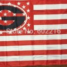 University of Georgia Bulldogs Flag Stars and Stripes Tailgate UGA 3FTX 5FT
