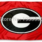 University of Georgia Bulldogs Flag UGA Large Banner 3x5 FT brass metal holes