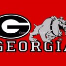 Georgia Bulldogs Flag 3ftx5ft Banner 100D Polyester  Flag(2)