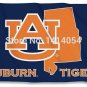 Auburn Tigers STATE OUTLINE flag 150X90CM 3X5FT Banner