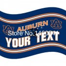 Auburn Tigers YOUR TEXT Flag 3ft x 5ft Polyester Banner Flying