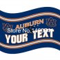 Auburn Tigers YOUR TEXT Flag 3ft x 5ft Polyester Banner Flying