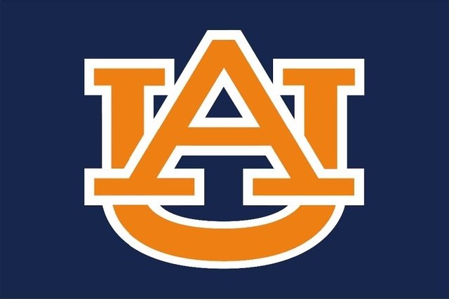 Auburn Tigers Hand Flag 3*5ft Club Basketball Team Banner