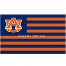 Auburn Tigers With Modified US Flag 3ft x 5ft Polyester Banner Flying