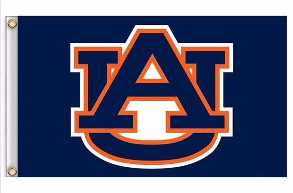 Auburn Tigers Flag 3ft x 5ft Polyester  Auburn Tigers Banner Flying