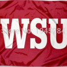 Washington State Cougars WSU Flag 3x5ft 150x90cm New Polyester Flag Banner
