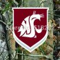 Washington State Cougars camo background Flag Polyester 150X90CM  3x5FT