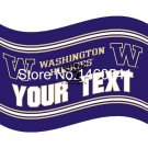 Washington Huskies Helmet Flag 3ft x 5ft Polyester Washington Huskies Flying