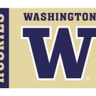 Washington Huskies Flag 3ft x 5ft Polyester  Banner Washington Huskies Flying