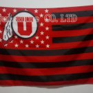 University of Utah Utes Flag hot sell goods 3X5FT 150X90CM  brass metal holes
