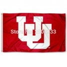 Utah Utes Throwback Logo Tailgating Nation College Flag 3X5FT 100D Polyeste