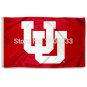 Utah Utes Throwback Logo Tailgating Nation College Flag 3X5FT 100D Polyeste