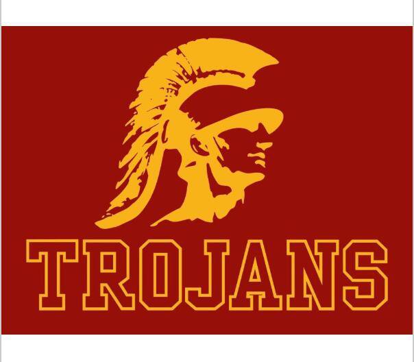 3x5ft USC Trojans flag competitions and decorative 90x150cm100D polyester