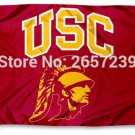 USC Trojans Southern Cal University Flag 3x5FT  banner 100D 150X90CM