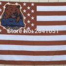 UCLA Bruins Star and Stripes American Outdoor Indoor Hockey  Flag 3X5 FT