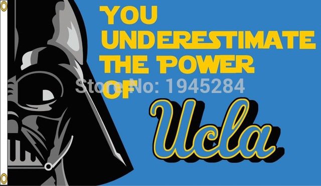 UCLA Bruins Star Wars Flag Banner New 3x5ft 90x150cm Polyester 9656, free ship