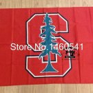 Stanford Cardinal Flag 3ft x 5ft Polyester  Banner Stanford Cardinal Flying