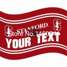 Stanford Cardinal YOUR TEXT Flag 3ft x 5ft Polyester  Banner Flying