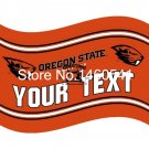 Oregon State Beavers YOUR TEXT Flag 3ft x 5ft Polyester  Banner Flying
