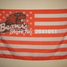 Oregon State University Beavers US  USA Star And Stripe College Flag 3X5 FT