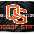 Oregon State Beavers OSU University Flag 3x5FT Polyester brass grommets custom66