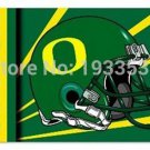 Oregon Ducks fan Flag with Grommets 3x5 FT Banner brass metal holes Flag