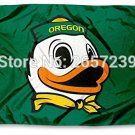 Oregon Ducks The Duck Flag 3x5FT  banner 100D 150X90CM Polyester